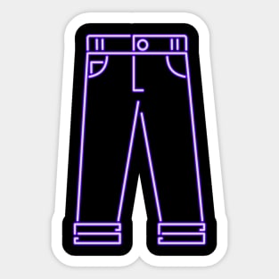 Neon Pants Sticker